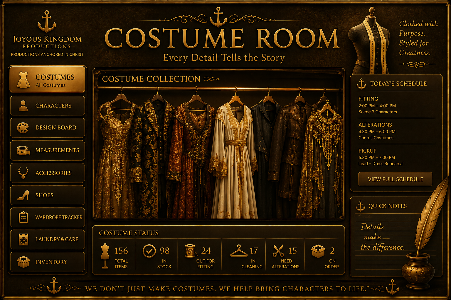 costume production